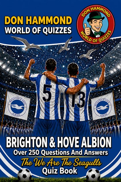Brighton & Hove Albion quiz book cover