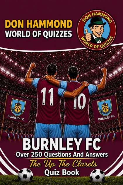 Burnley quiz book cover