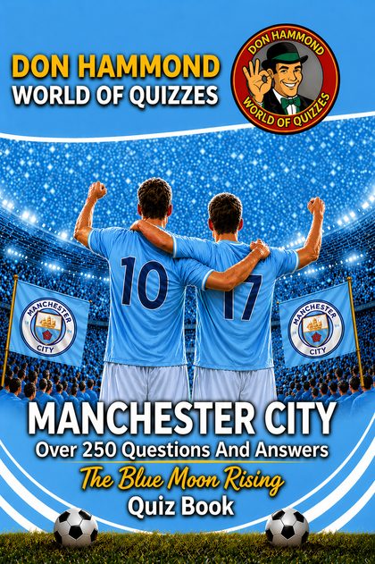 Manchester City quiz book cover